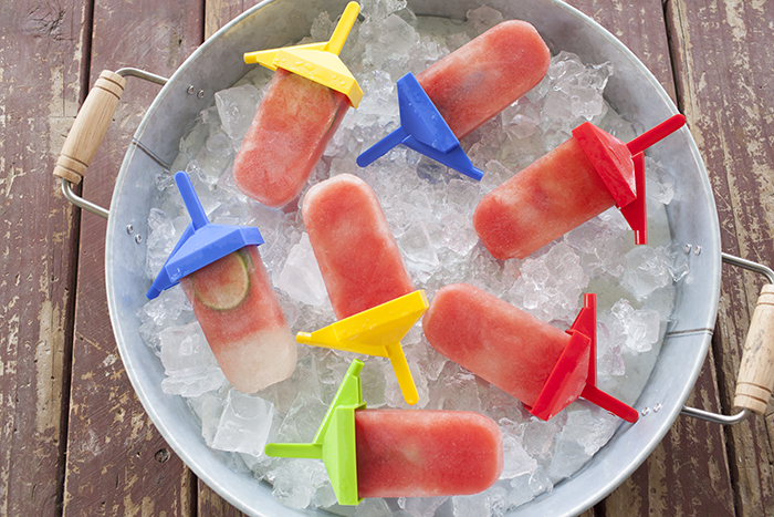 Watermelon Mojito Popsicles // A Joyfully Mad Kitchen