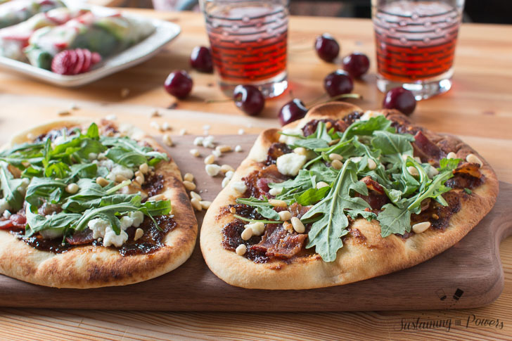 The Ultimate foodie picnic food - Fig and Pig Flatbread