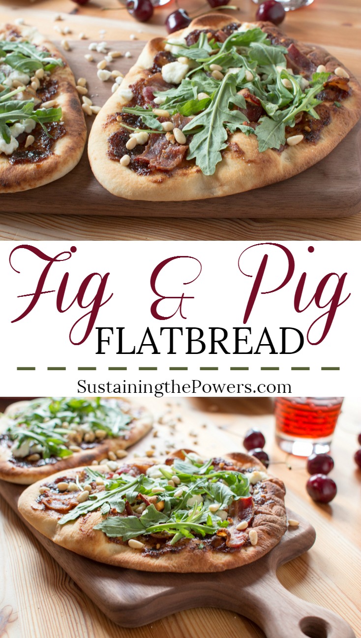 The Ultimate foodie picnic food - Fig and Pig Flatbread