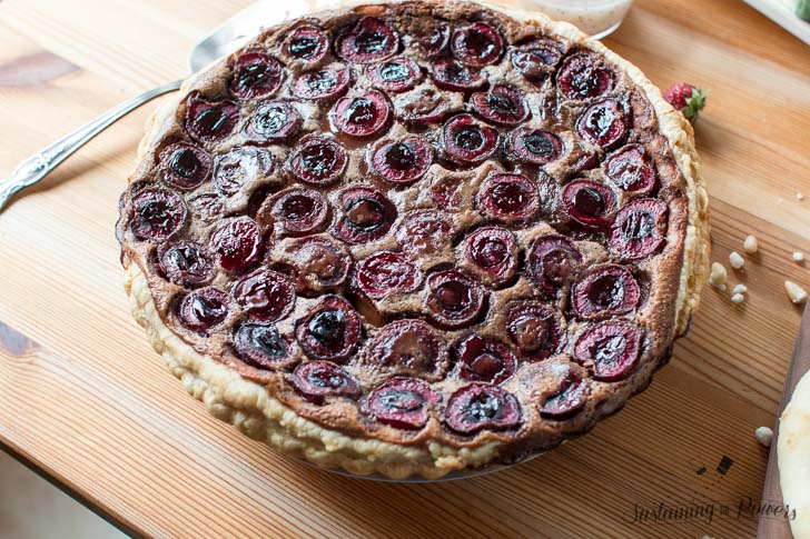 Nutella Cherry Tart from Cake n' Knife