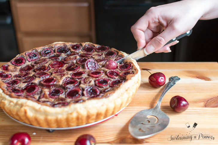 Nutella Cherry Tart from Cake n' Knife