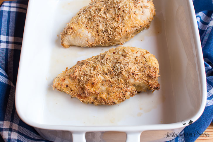 30 Minute Baked Italian Chicken - Sustaining the Powers-1