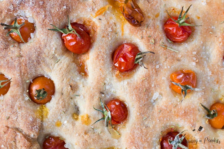 I love making my own focaccia! This Cherry Tomato Focaccia looks so yummy. 